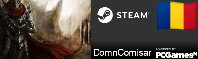 DomnComisar Steam Signature