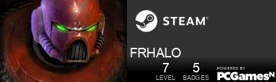 FRHALO Steam Signature