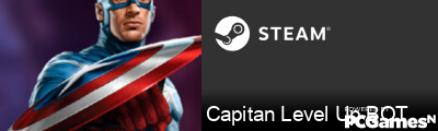 Capitan Level Up BOT Steam Signature