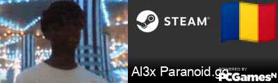 Al3x Paranoid.gg Steam Signature