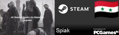 Spiak Steam Signature