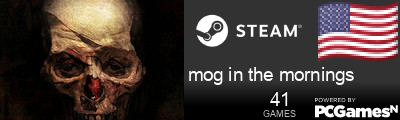 mog in the mornings Steam Signature