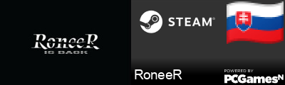 RoneeR Steam Signature