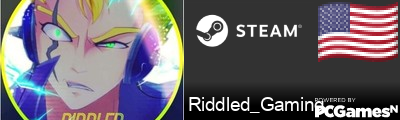 Riddled_Gaming Steam Signature