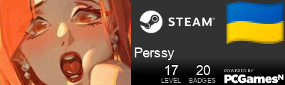 Steam Profile badge for Perssy: Get your our own Steam Signature at SteamIDFinder.com