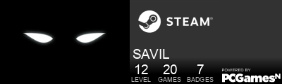 SAVIL Steam Signature