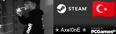 ✮ Axel0nE ✮ Steam Signature
