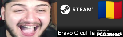 Bravo Gicuță Steam Signature