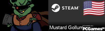 Mustard Gollum Steam Signature