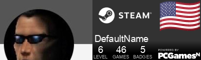 DefaultName Steam Signature