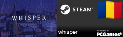 whisper Steam Signature