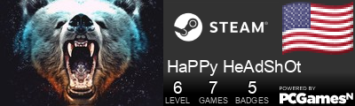 HaPPy HeAdShOt Steam Signature
