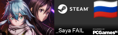 _Saya FAIL Steam Signature
