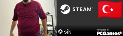 ✪ sik Steam Signature