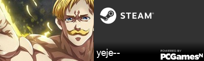 yeje-- Steam Signature