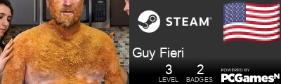 Guy Fieri Steam Signature