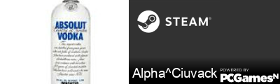 Alpha^Ciuvack Steam Signature