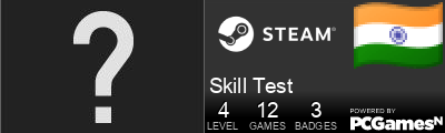 Skill Test Steam Signature