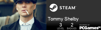 Tommy Shelby Steam Signature