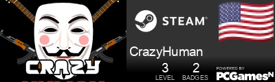CrazyHuman Steam Signature