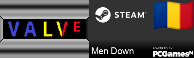 Men Down Steam Signature