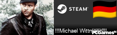 !!!Michael Wittmann!!! Steam Signature