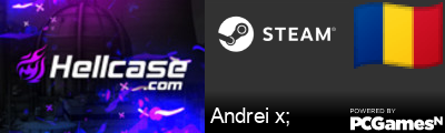 Andrei x; Steam Signature