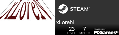 xLoreN Steam Signature