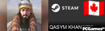 QASYM KHAN Steam Signature