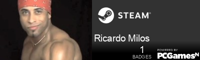Ricardo Milos Steam Signature