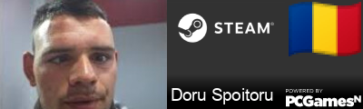 Doru Spoitoru Steam Signature