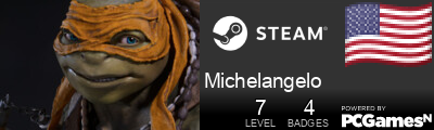 Michelangelo Steam Signature