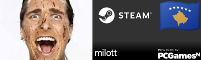 milott Steam Signature