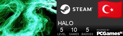 HALO Steam Signature
