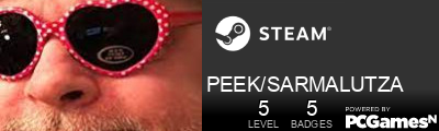 PEEK/SARMALUTZA Steam Signature