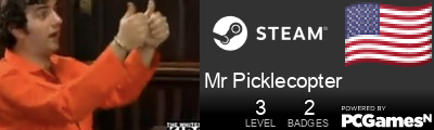 Mr Picklecopter Steam Signature