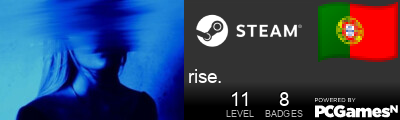 rise. Steam Signature