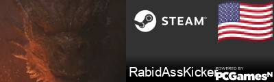 RabidAssKicker Steam Signature