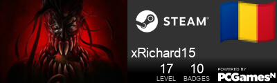 xRichard15 Steam Signature