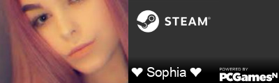 ❤ Sophia ❤ Steam Signature