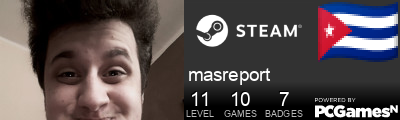 masreport Steam Signature