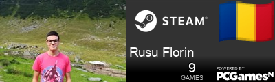 Rusu Florin Steam Signature