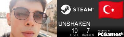 UNSHAKEN Steam Signature