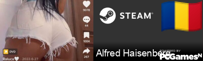 Alfred Haisenberg Steam Signature