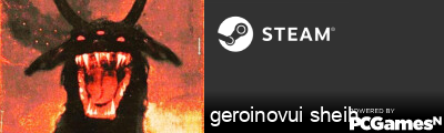 geroinovui sheih Steam Signature