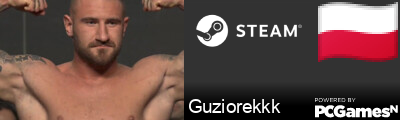 Guziorekkk Steam Signature