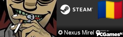 ✪ Nexus Mirel ✪ Steam Signature