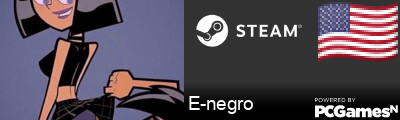 E-negro Steam Signature