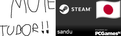 sandu Steam Signature