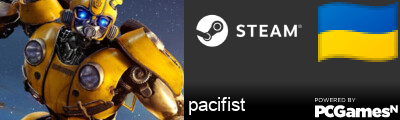 pacifist Steam Signature